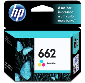 Cartucho HP 662 Original (CZ104AB) Color