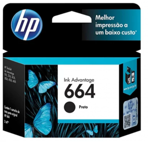 Cartucho HP 664 Original (F6V29AB) Black