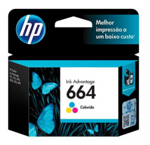 Cartucho HP 664 Original (F6V28AB) Color