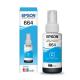 Refil de Tinta Original Impressora Epson ciano L380 Ecotank 664 70ml