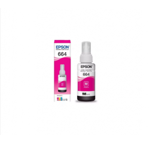 Refil de Tinta Original Impressora Epson magenta L380 Ecotank 664 70ml